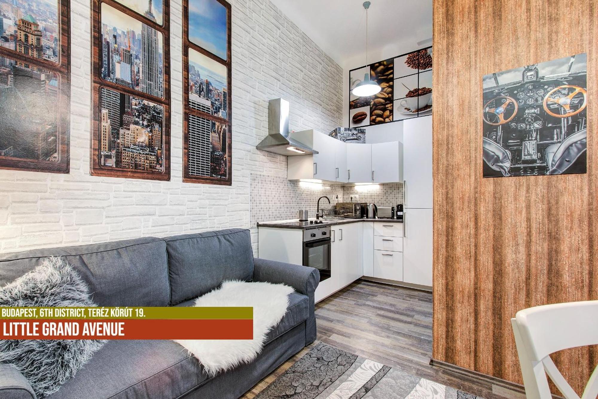 Little Americas Oktogon Apartments Budapeşte Dış mekan fotoğraf